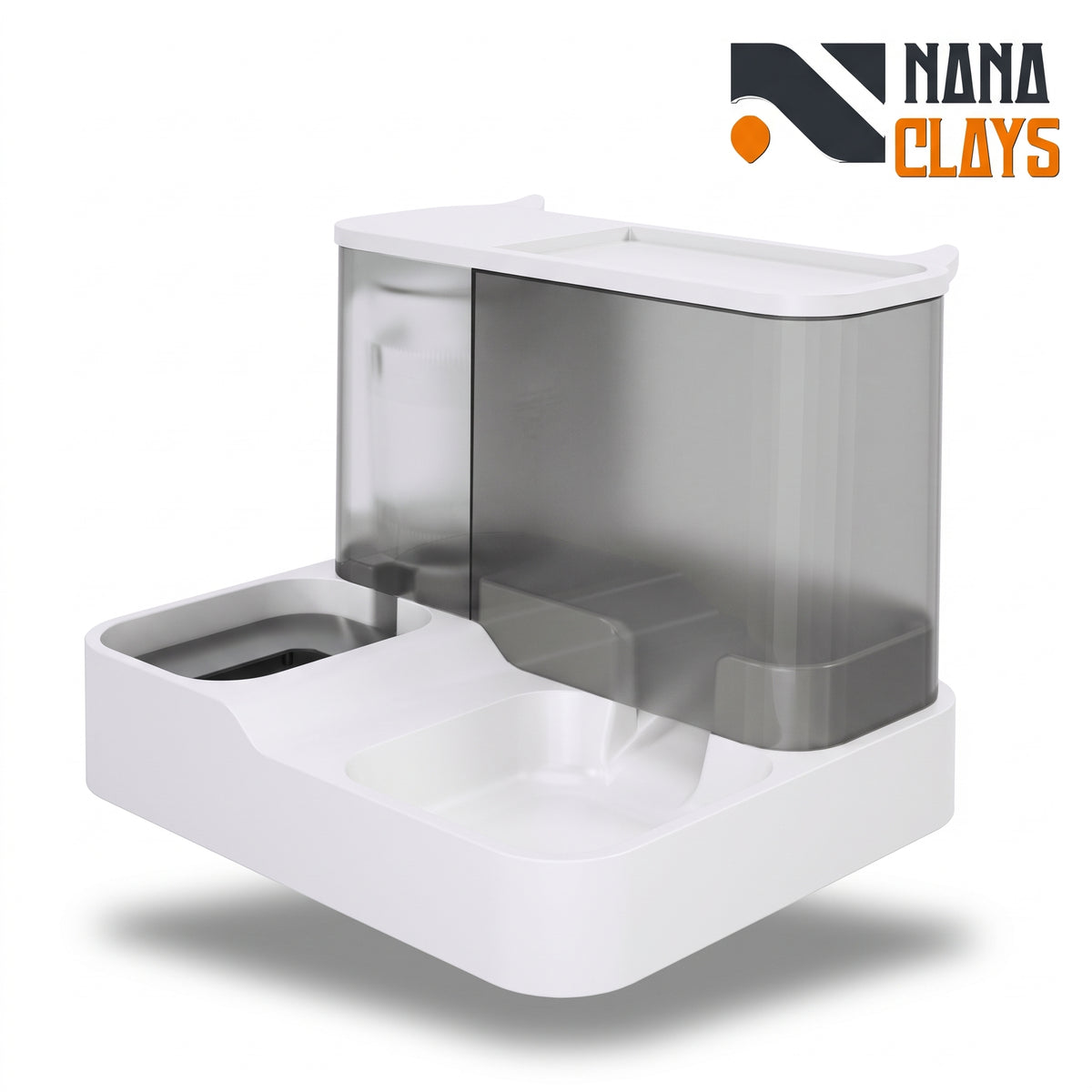 Automatic Cat Food and Water Dispenser