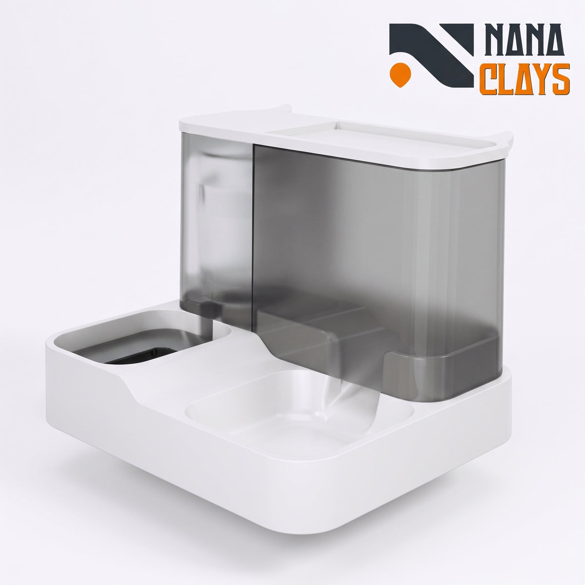 Automatic Cat Food and Water Dispenser