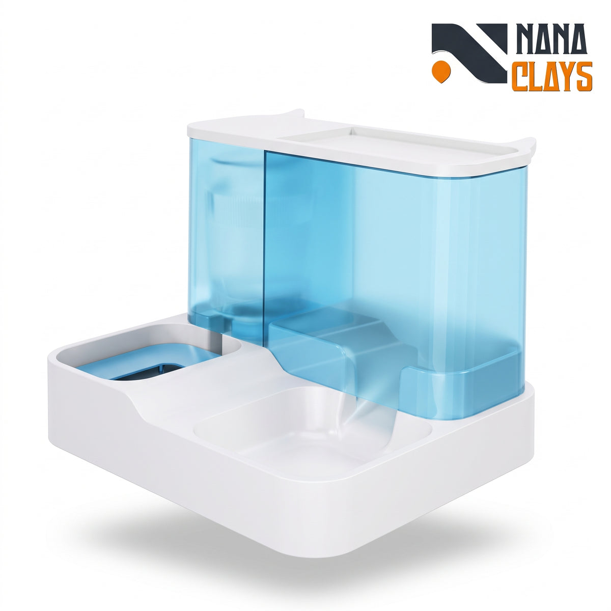Automatic Cat Food and Water Dispenser