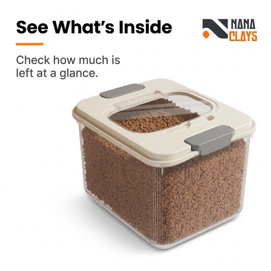 Airtight Pet Food Storage Container