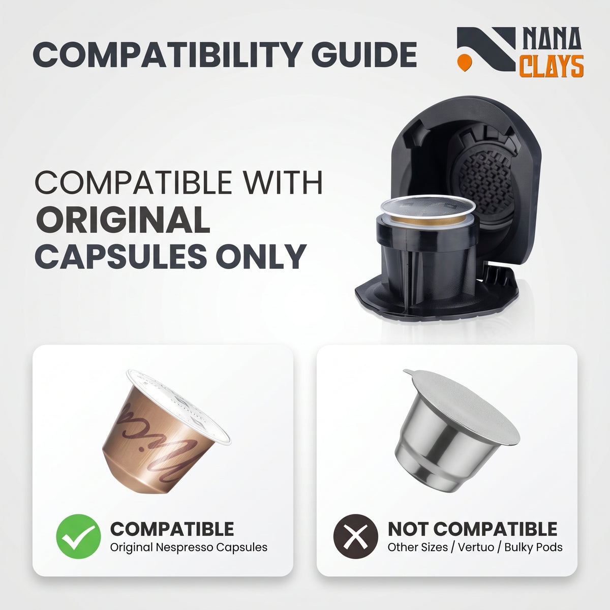 Nespresso Original Capsule Adapter
