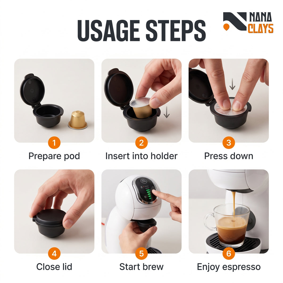 Nespresso Original Capsule Adapter