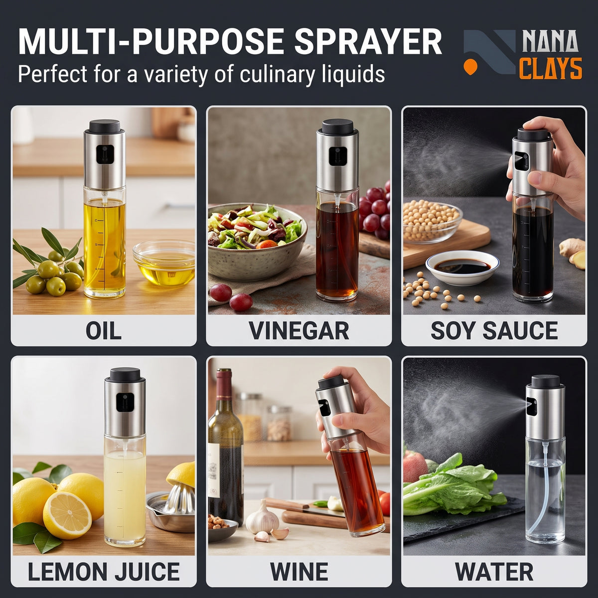 Oil Spray Container