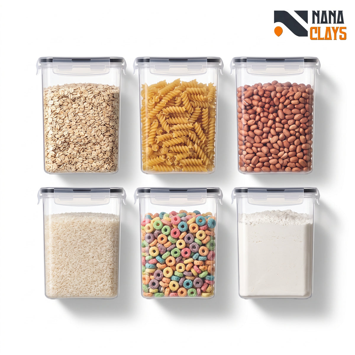 Airtight Food Storage Container Set for Pantry