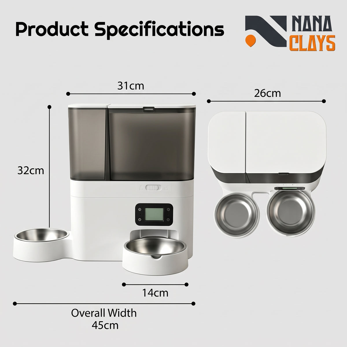 WiFi Automatic Cat Feeder with Camera