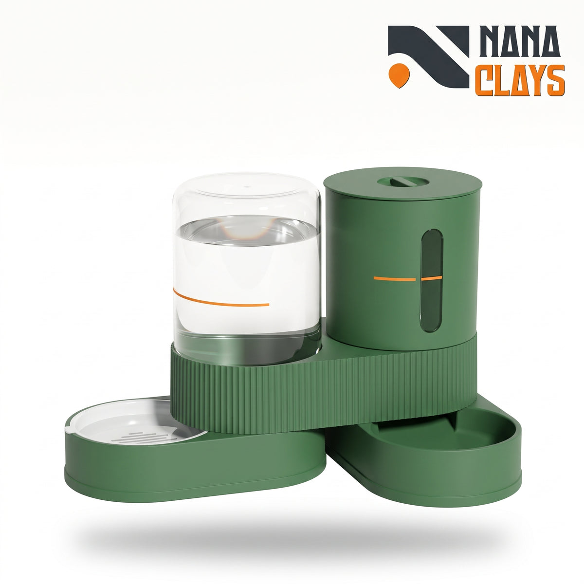 Rotatable Pet Feeder and Water Dispenser