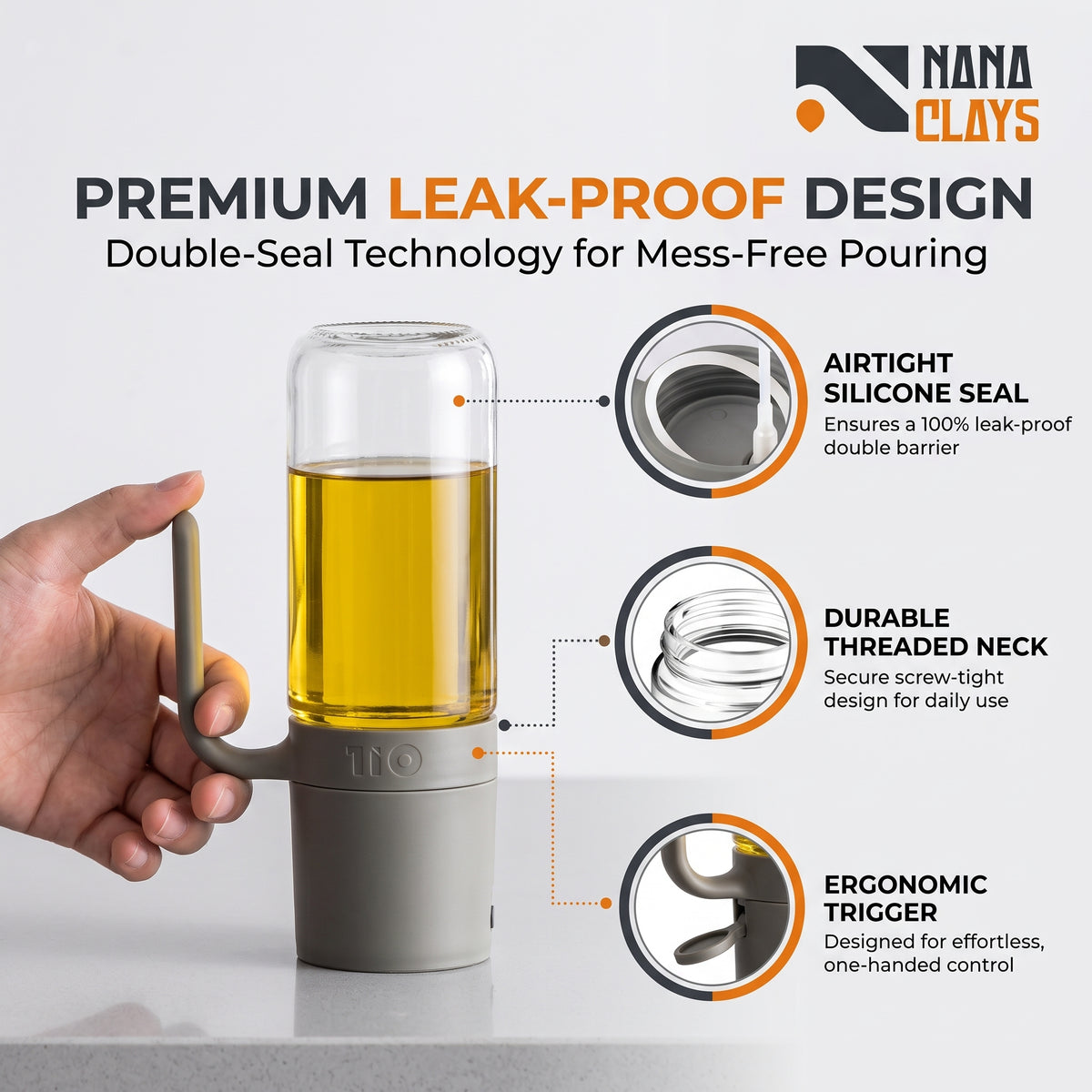 Oil Spray Container