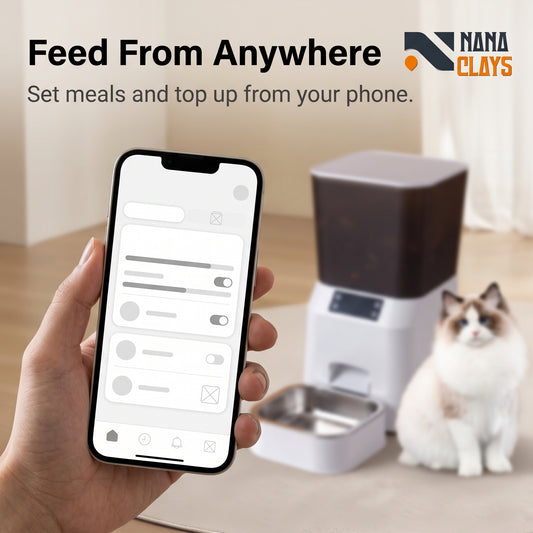 Automatic Pet Feeder with LCD Timer