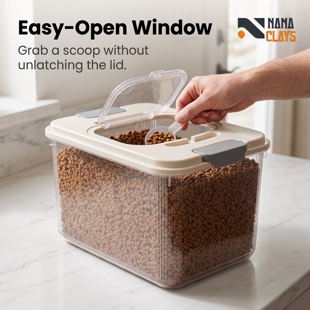 Airtight Pet Food Storage Container