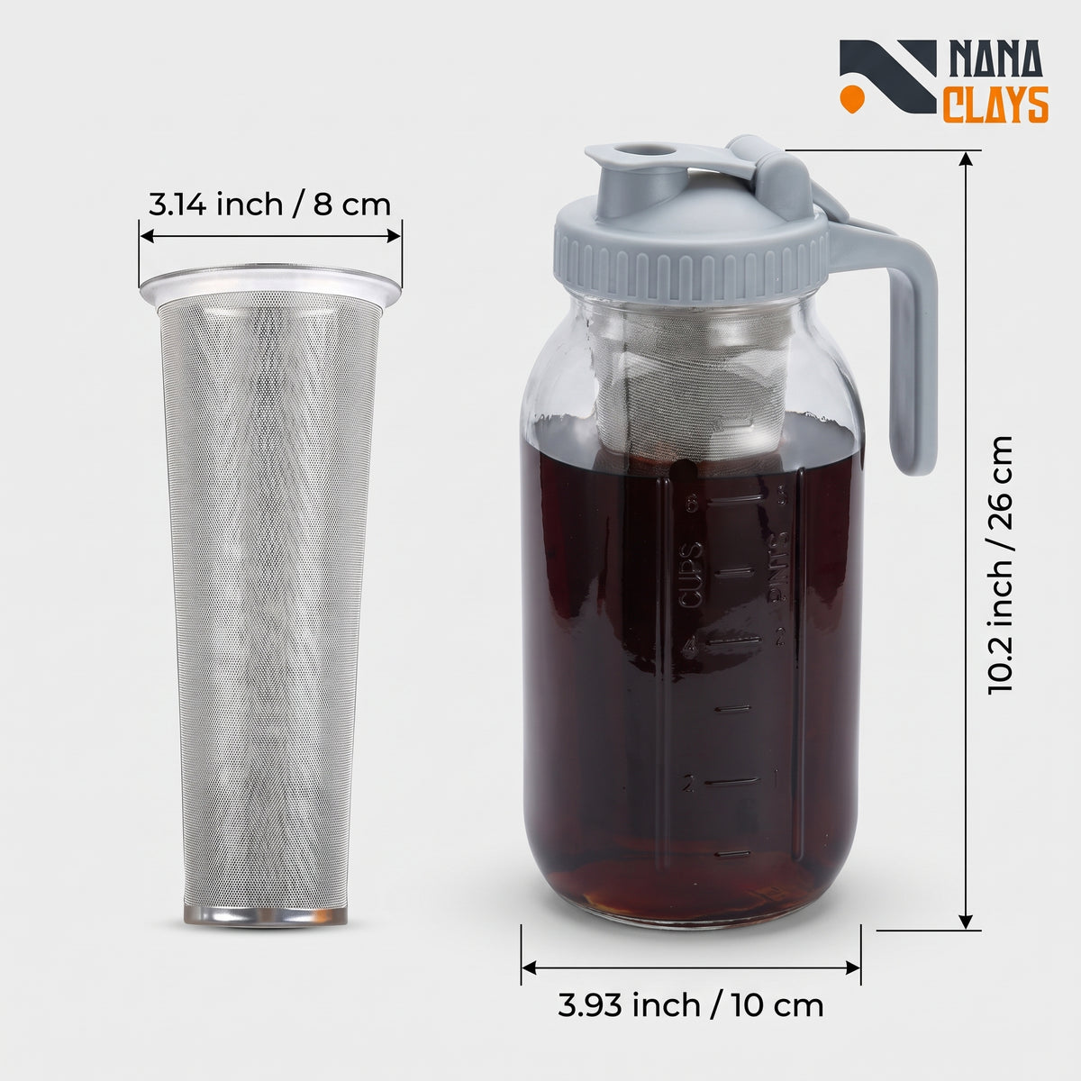 Cold Brew Coffee Maker Pitcher