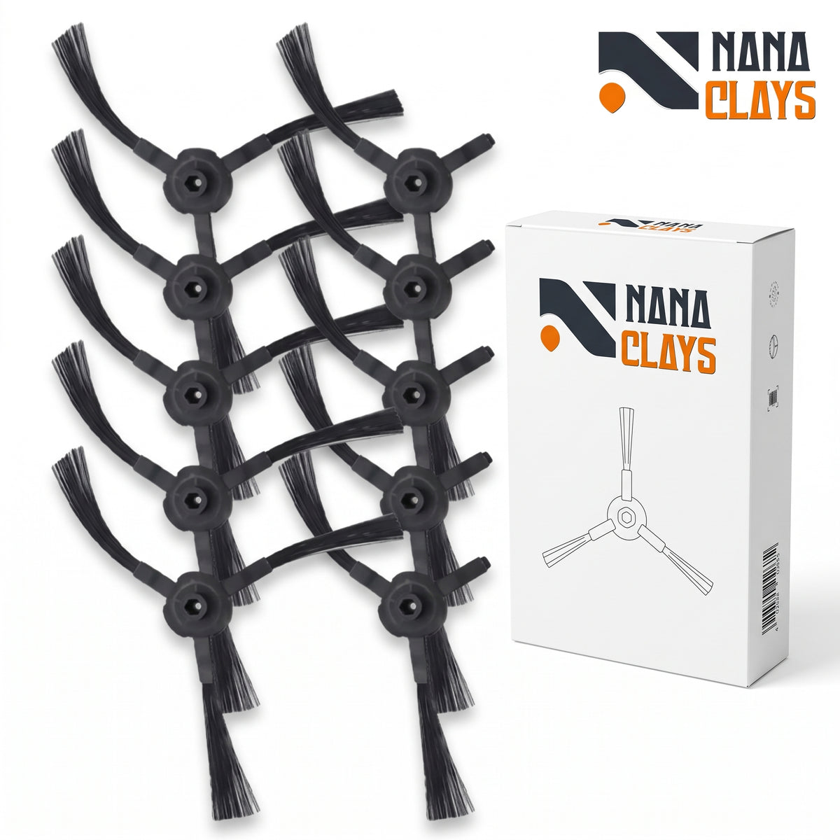 Side Brushes for Medion Vacuums  Robot