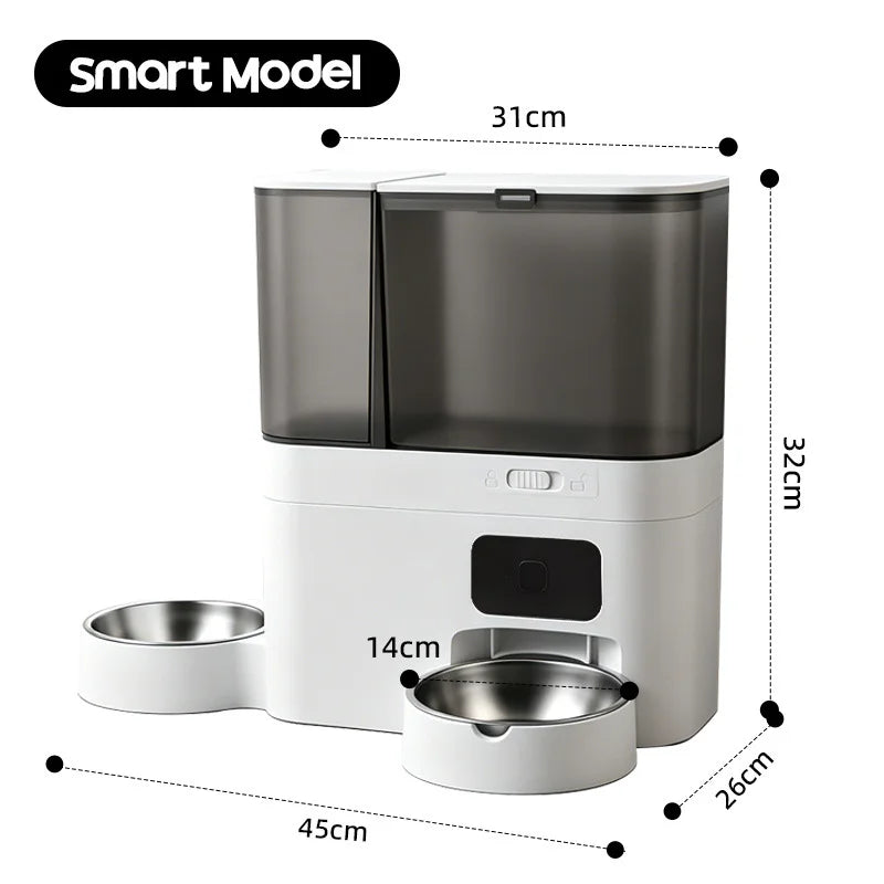 WiFi Automatic Cat Feeder with Camera