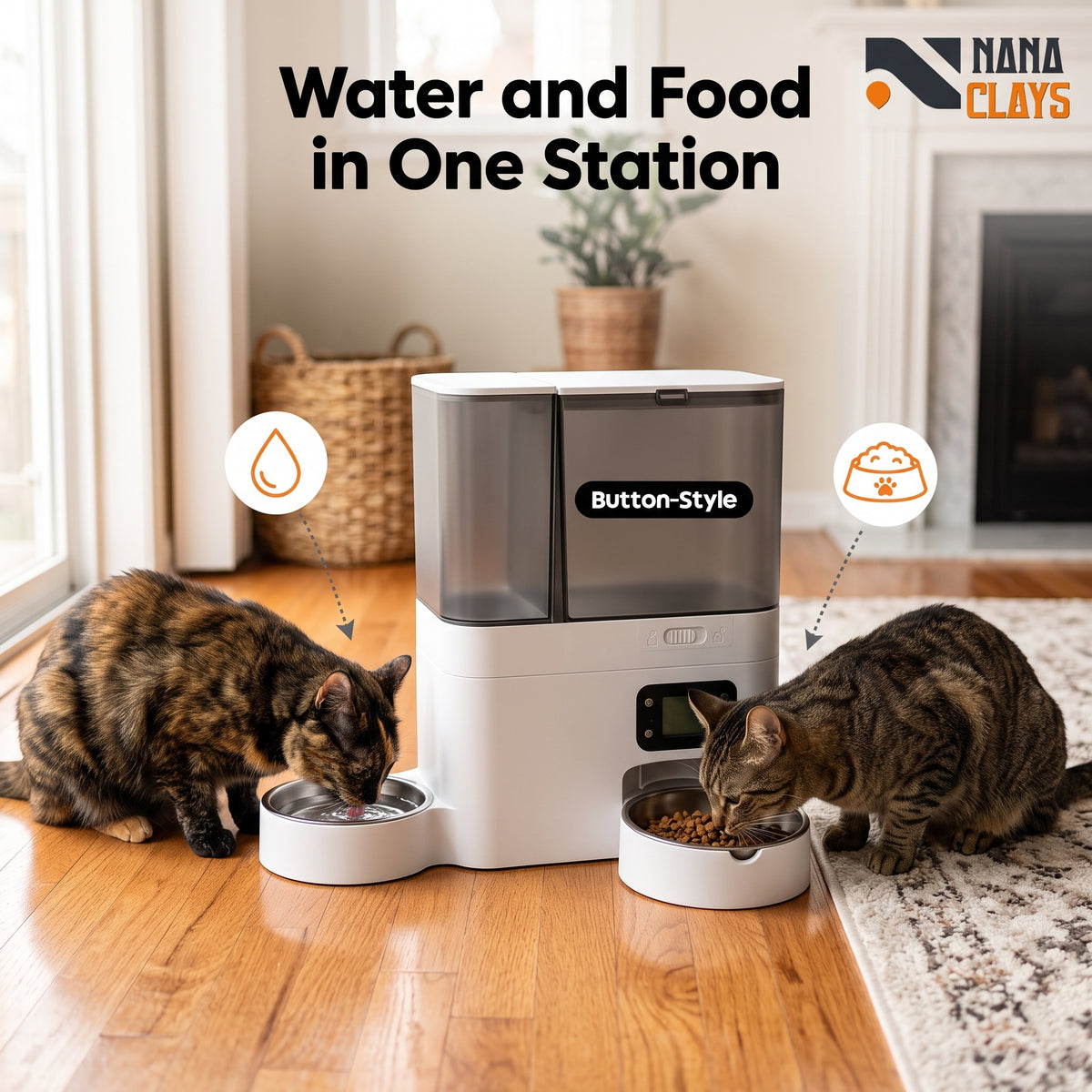 WiFi Automatic Cat Feeder with Camera