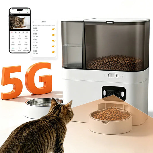 WiFi Automatic Cat Feeder with Camera